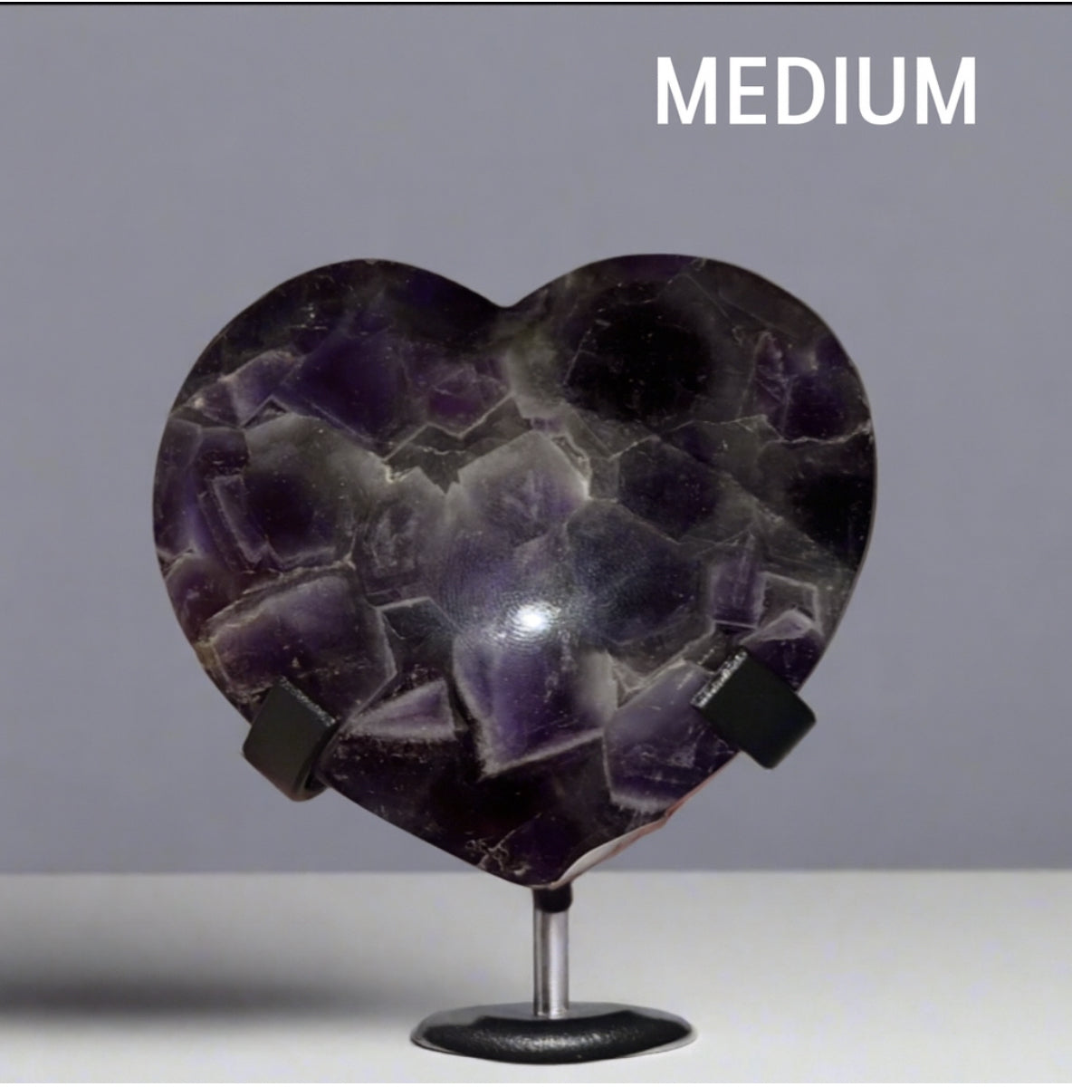 Amethyst Heart-Shaped