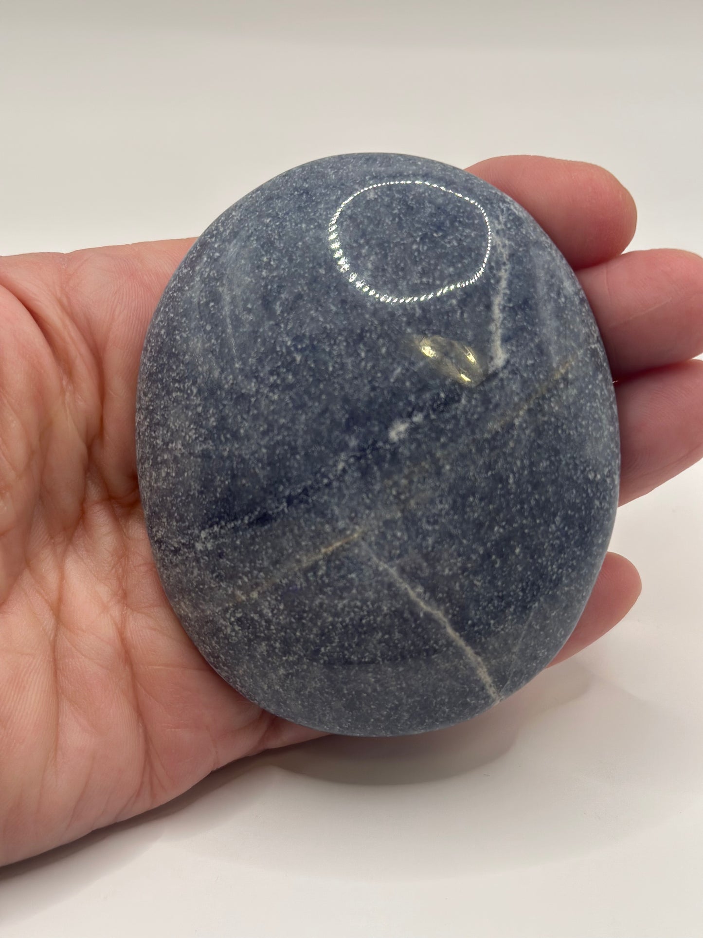 Blue Aventurine Palm Stones