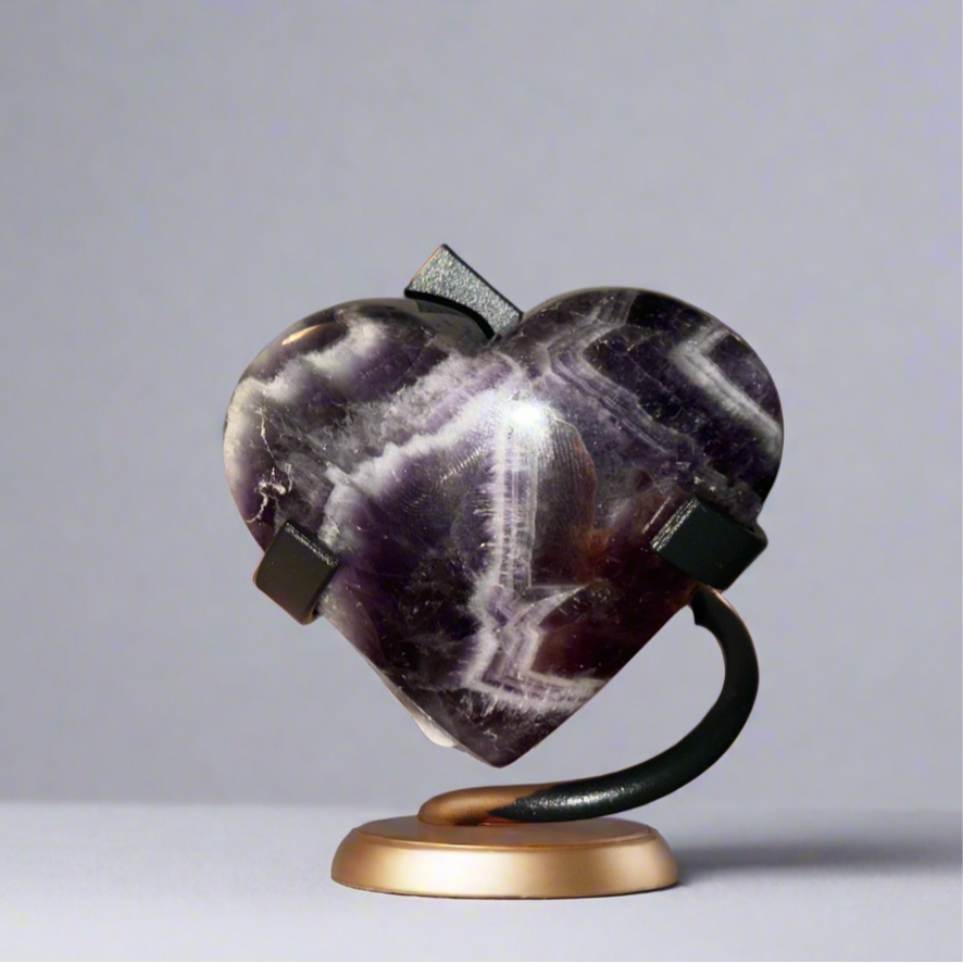 Amethyst Heart-Shaped