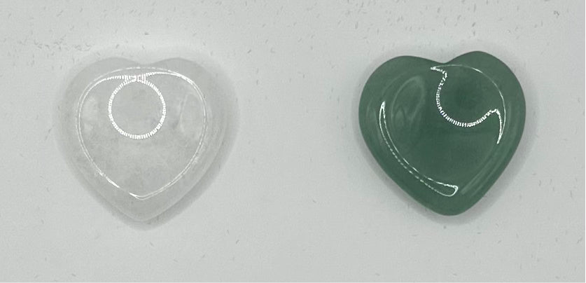 Crystal Heart-Shaped Worry Stone