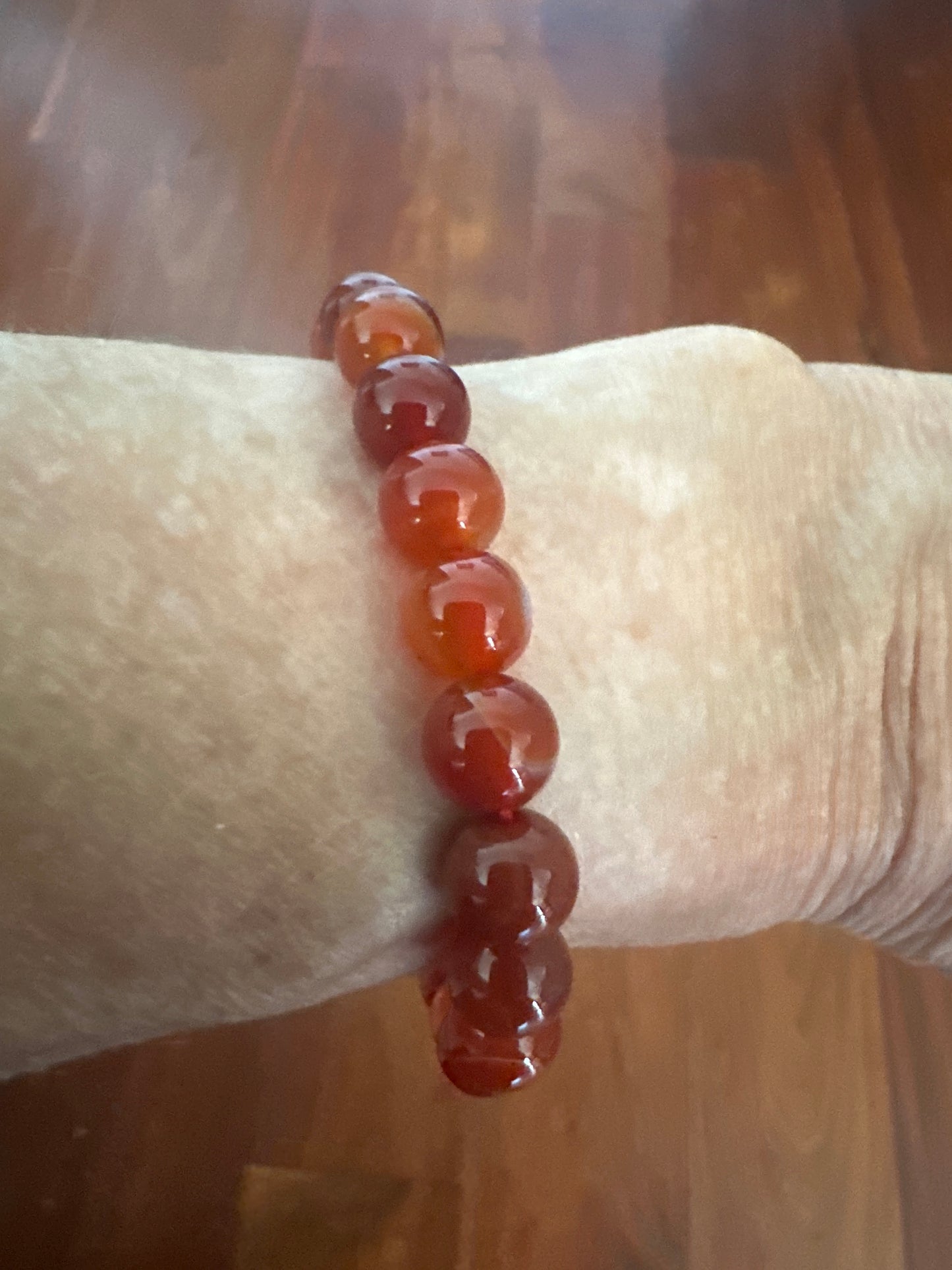 Natural Bead Bracelet (8mm)