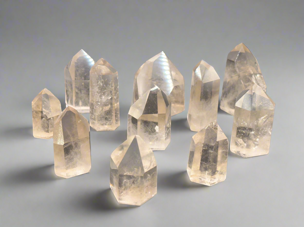 Smoky Quartz Freeform Towers