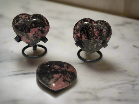 Heart-Shaped Rhodolite