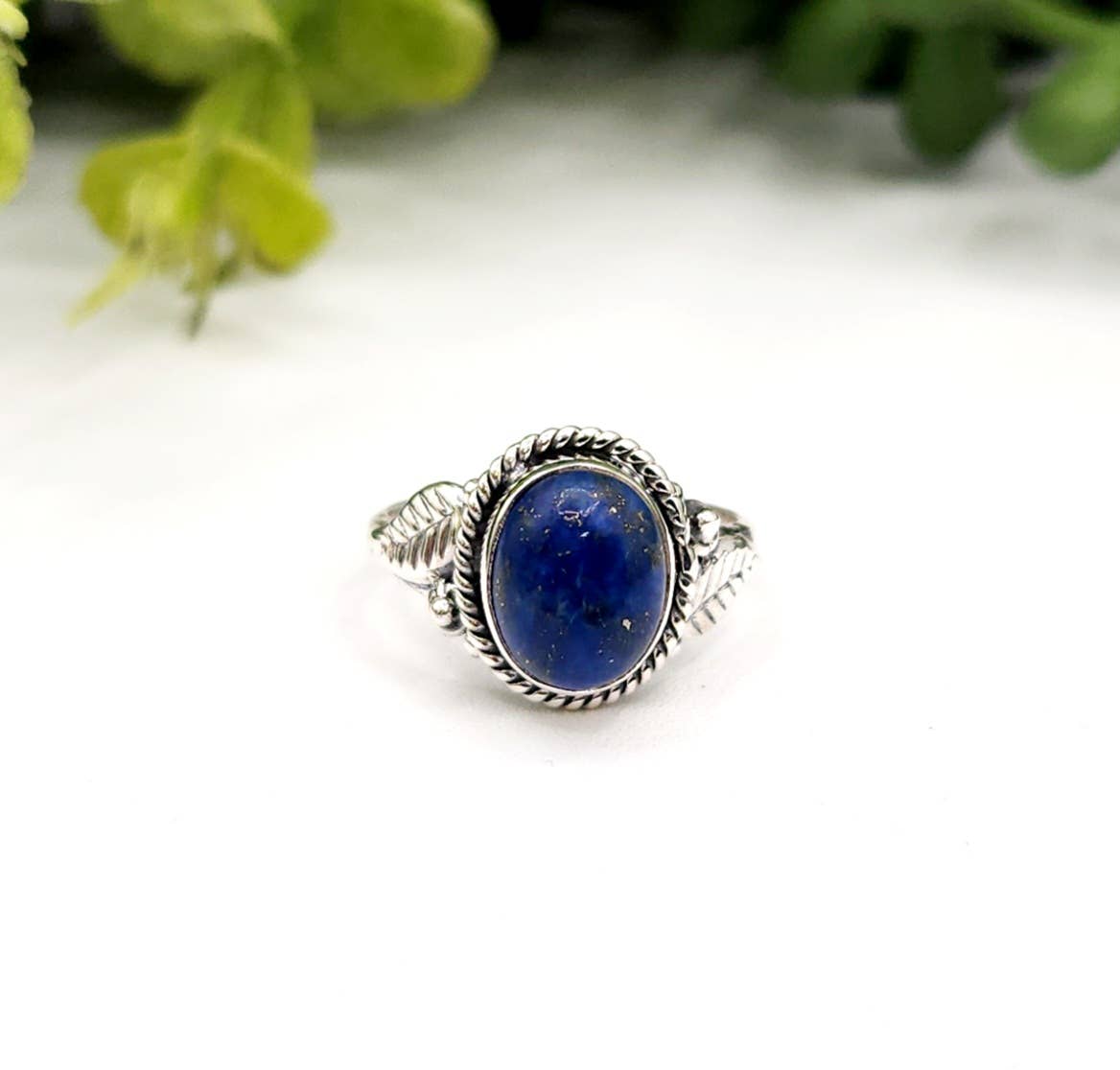 Lapis Lazuli Gemstone Sterling Silver (925) Ring