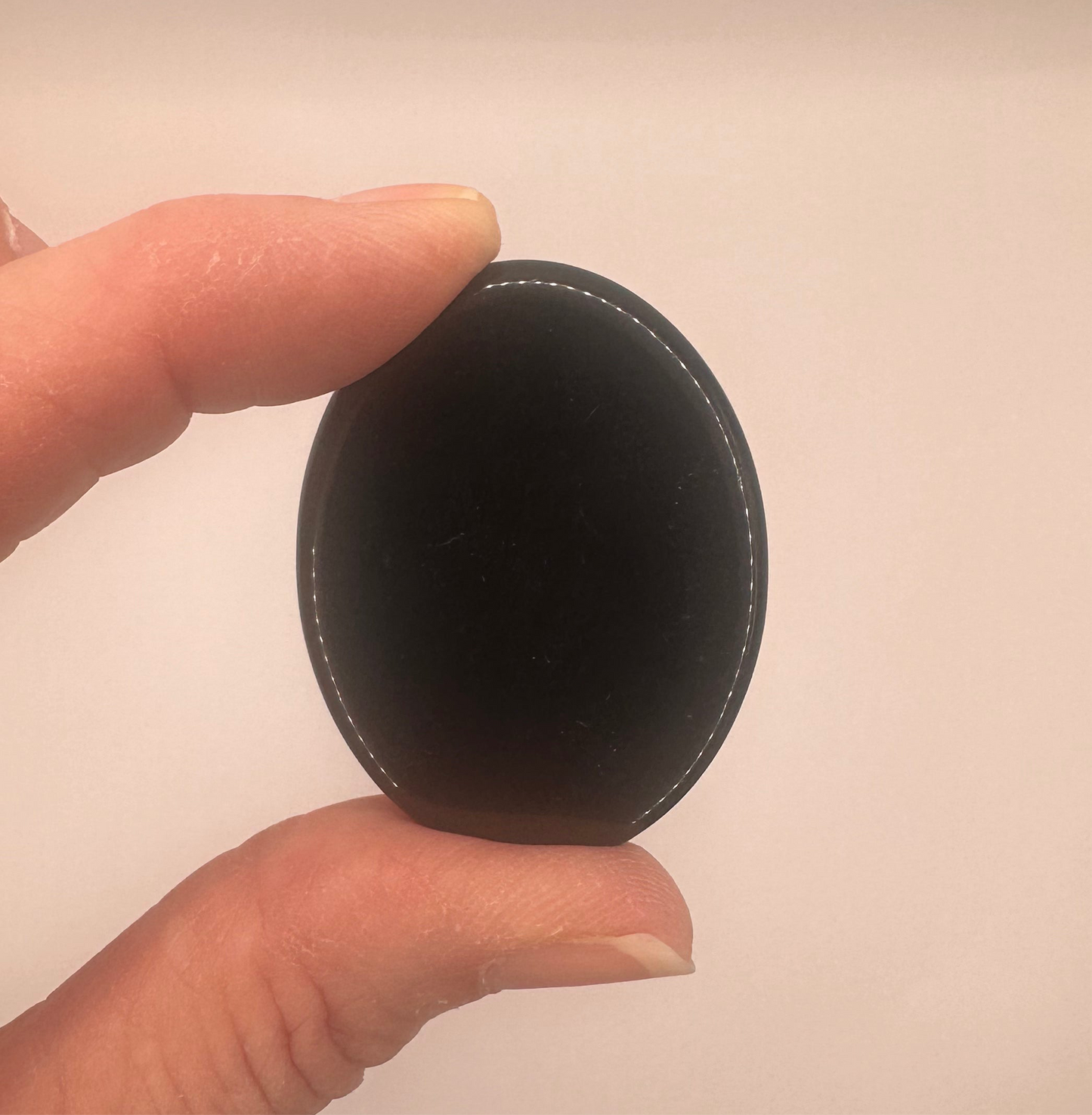 Obsidian Worry Stone