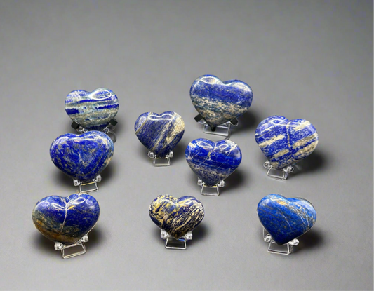 Heart Shaped Lapis Lazuli