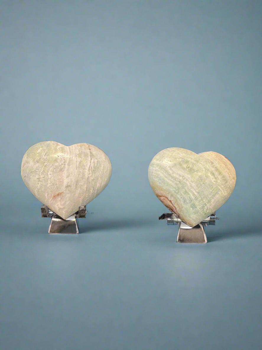 Caribbean Calcite Heart