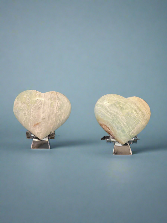 Caribbean Calcite Heart