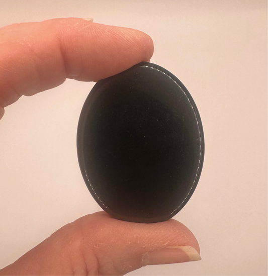 Obsidian Worry Stone