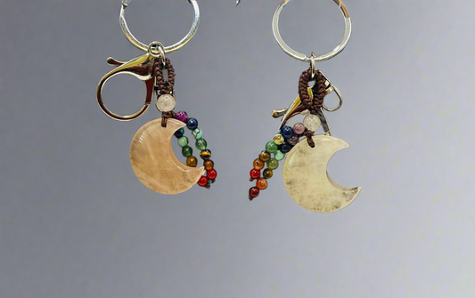 Half Moon Keychains
