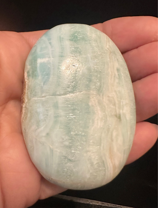 Caribbean Calcite Palm Stones