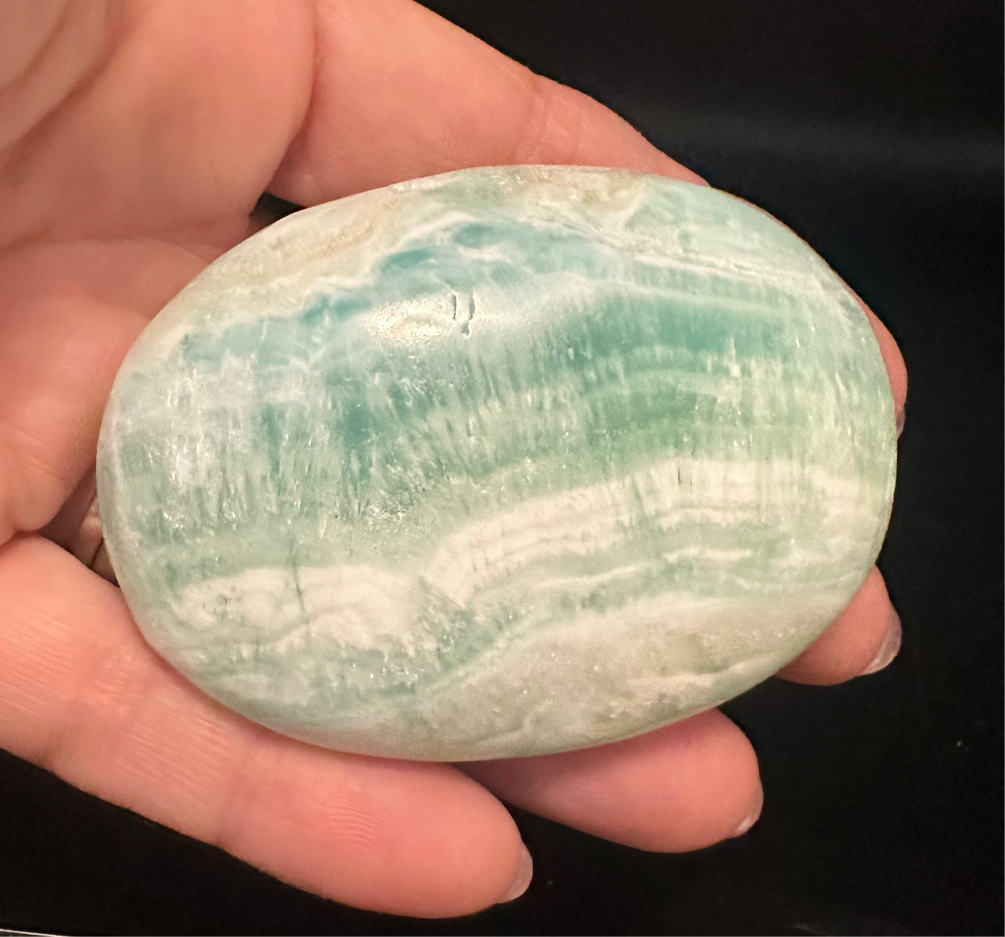 Caribbean Calcite Palm Stones