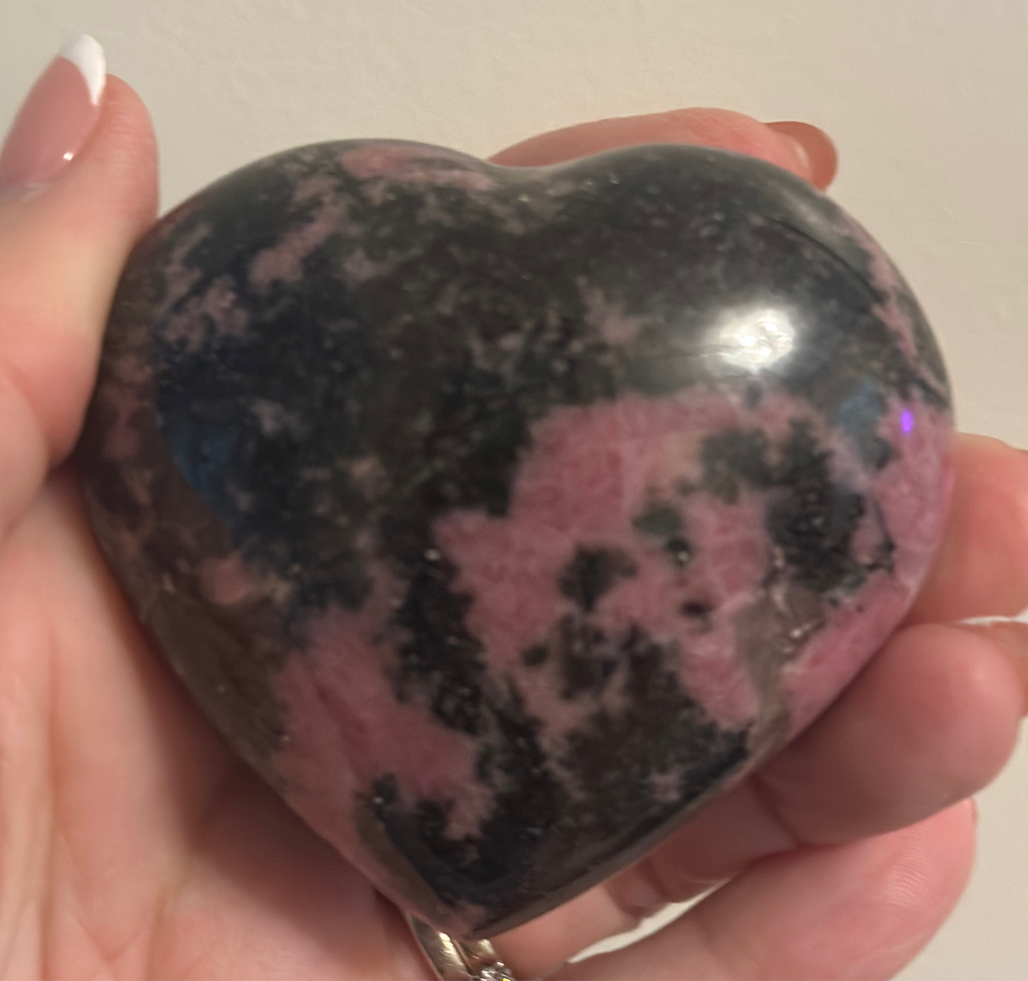 Heart-Shaped Rhodolite