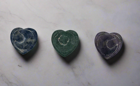 Crystal Heart-Shaped Worry Stone