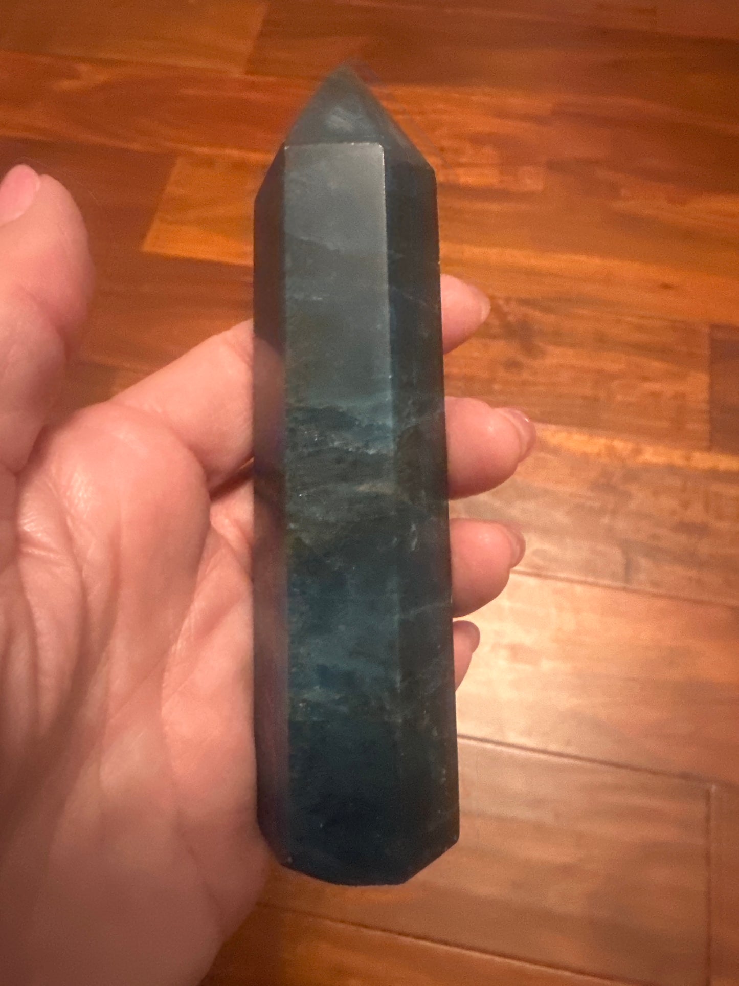 Blue Apatite Towers