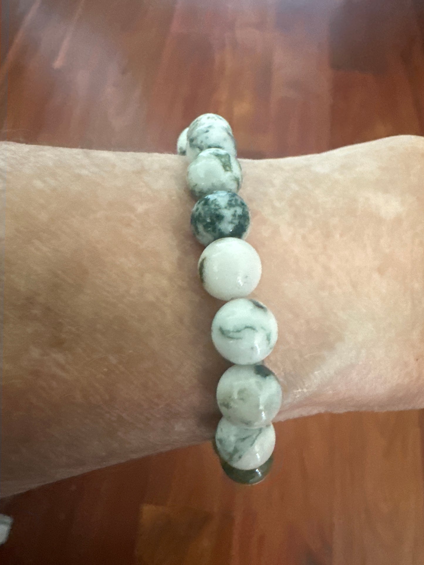 Natural Bead Bracelet (8mm)