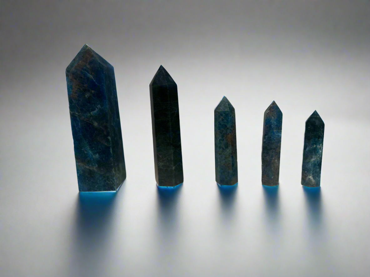 Blue Apatite Towers