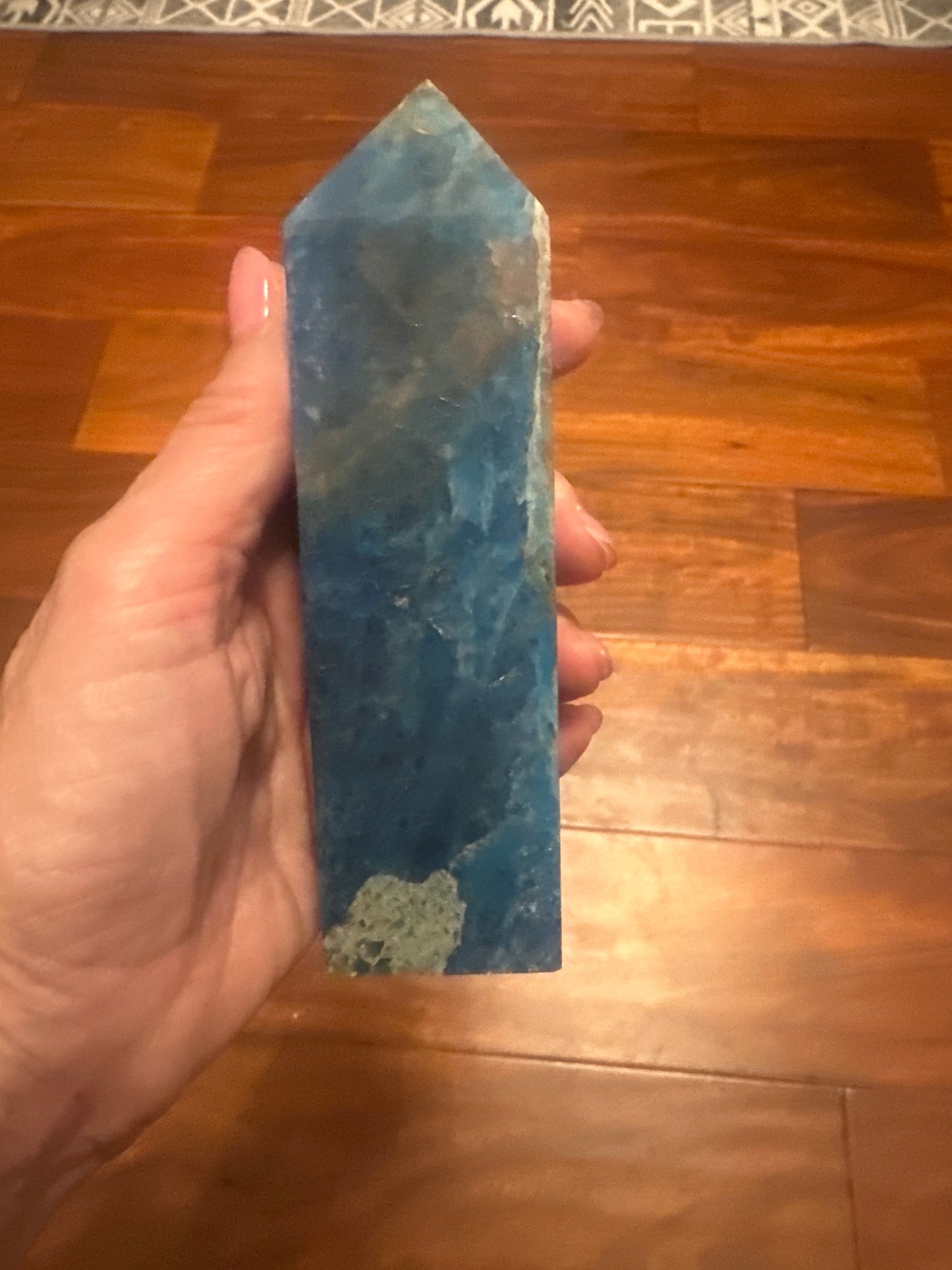 Blue Apatite Towers