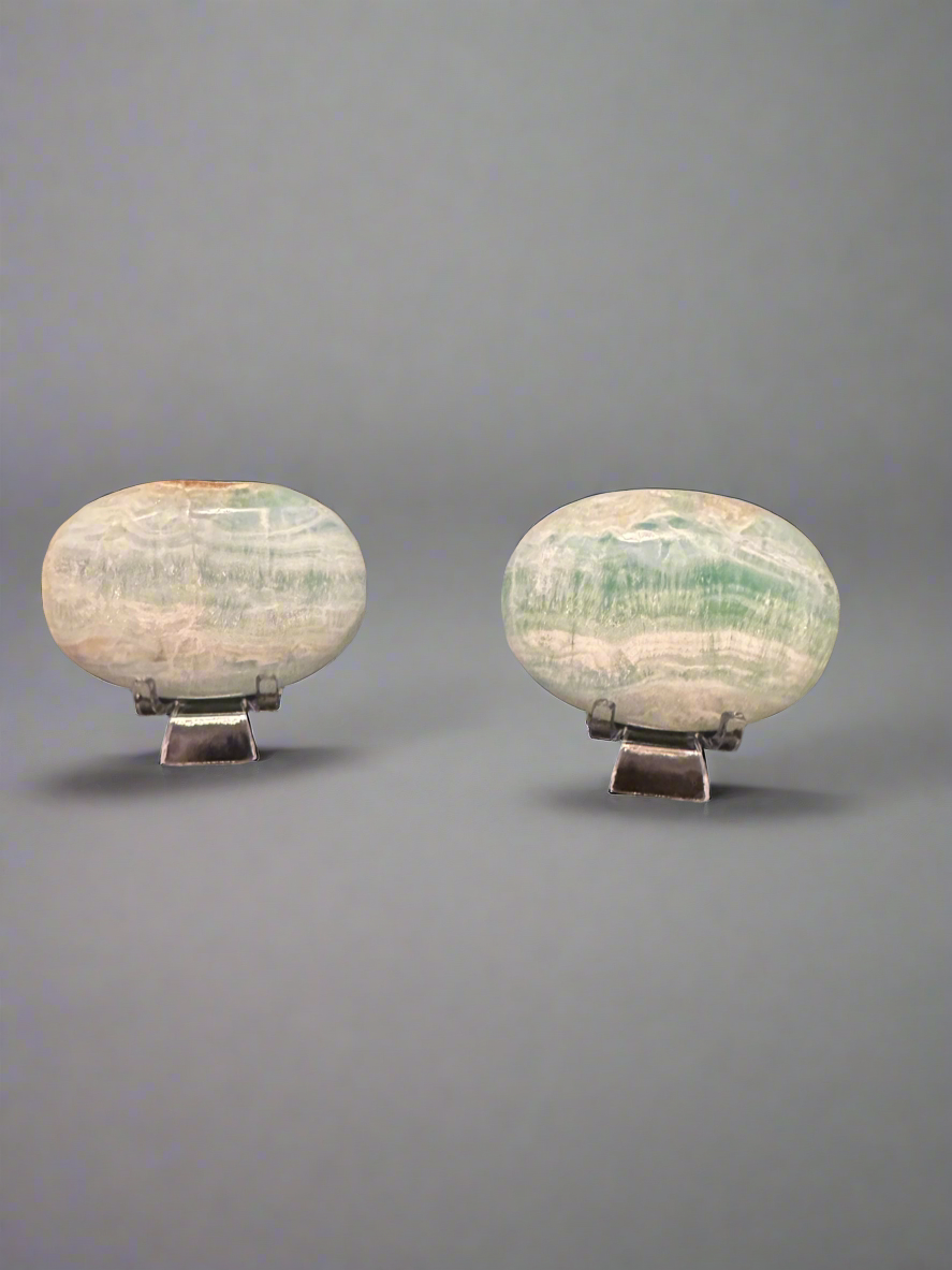 Caribbean Calcite Palm Stones