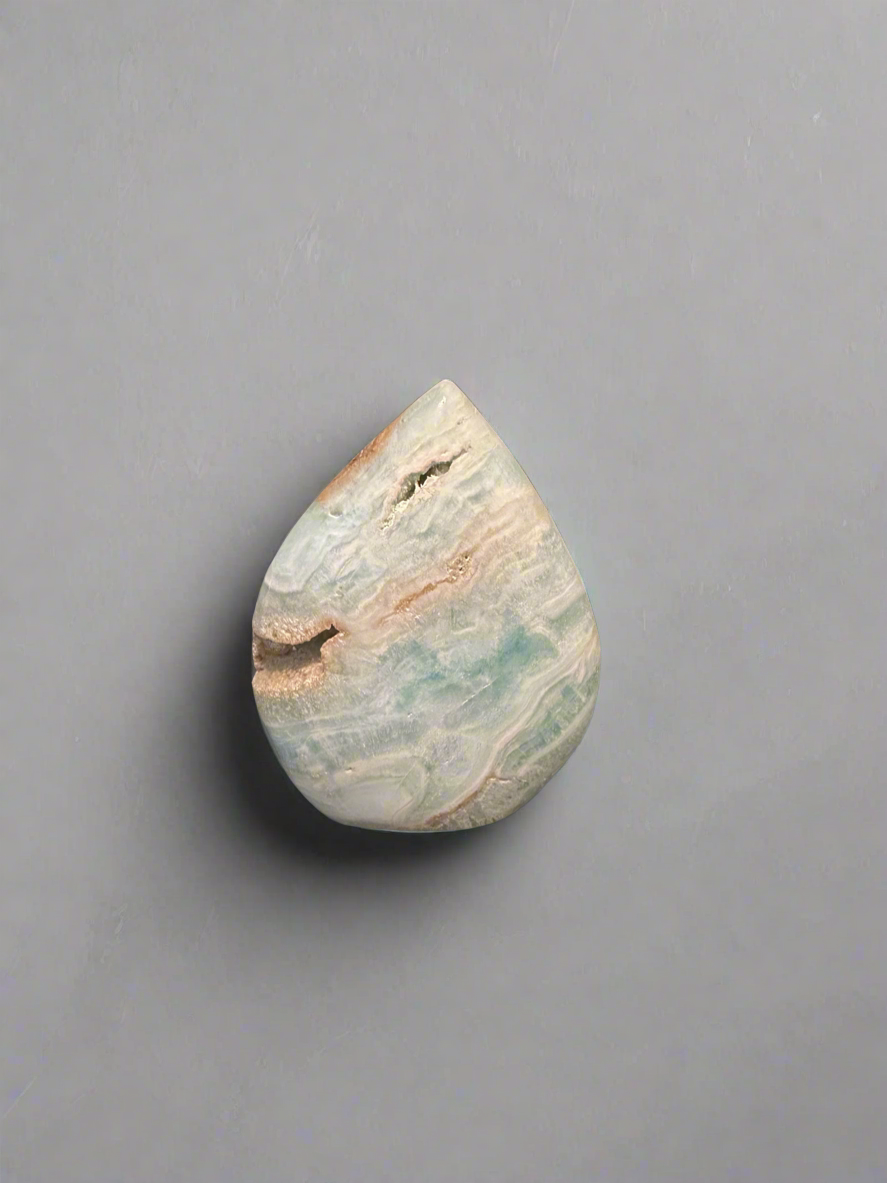 Caribbean Calcite Teardrop
