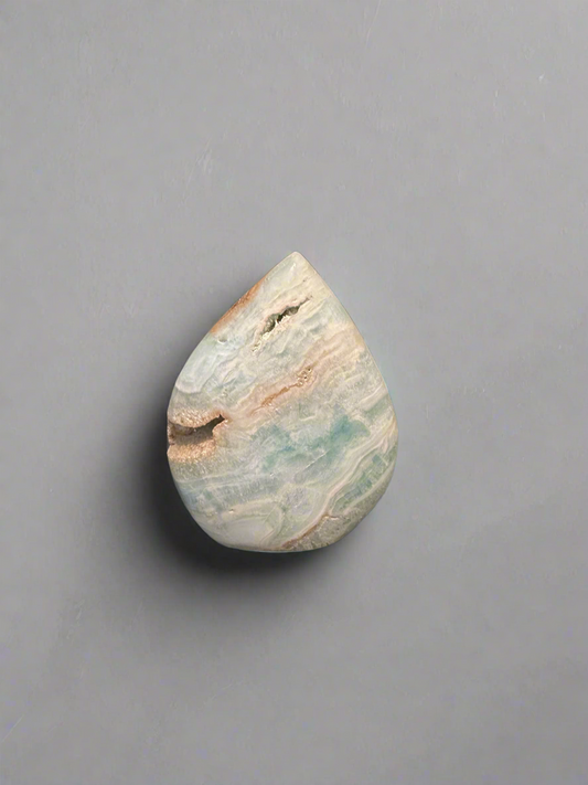 Caribbean Calcite Teardrop