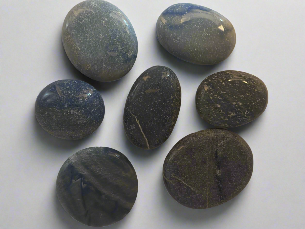 Blue Aventurine Palm Stones