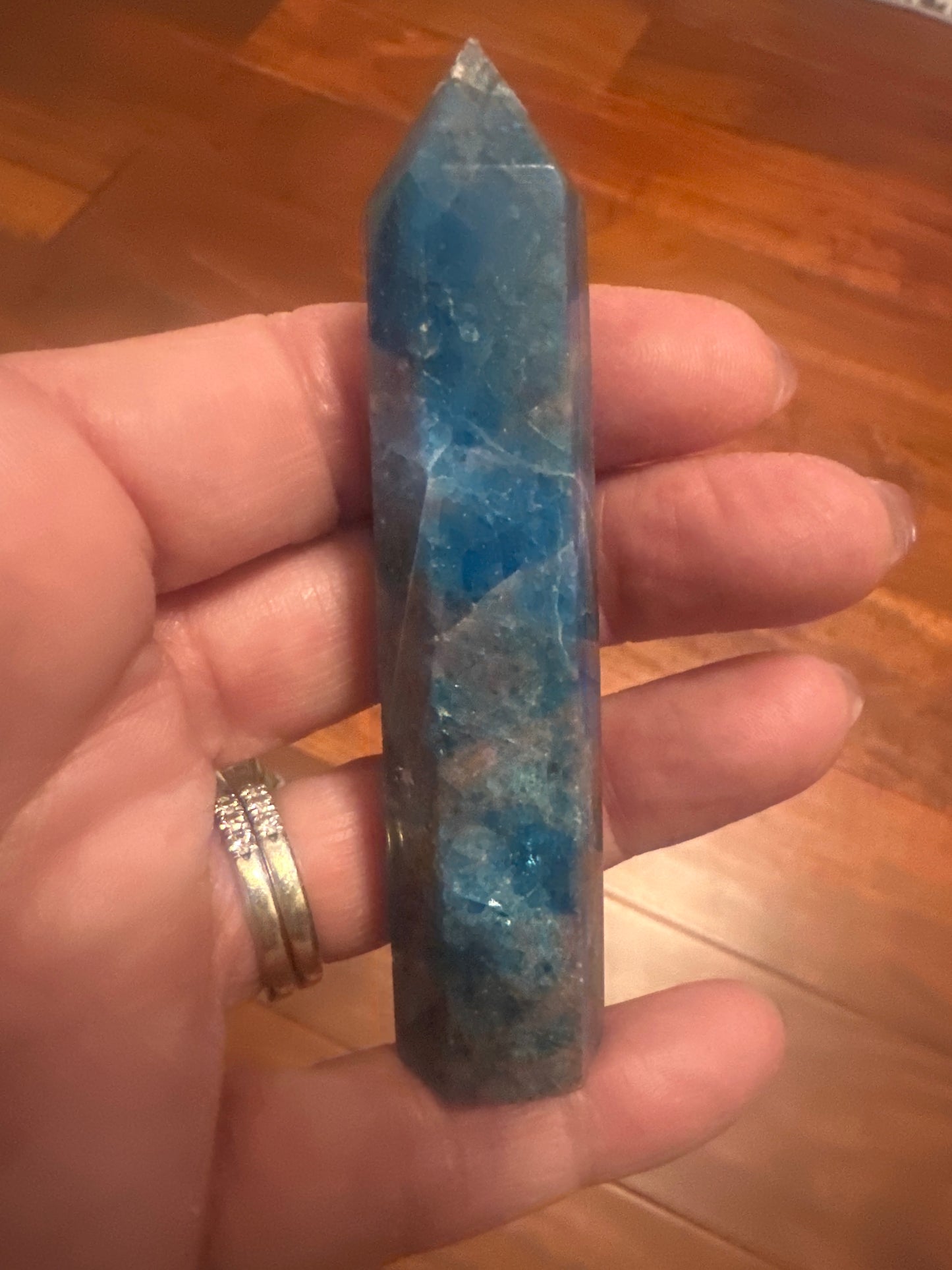 Blue Apatite Towers