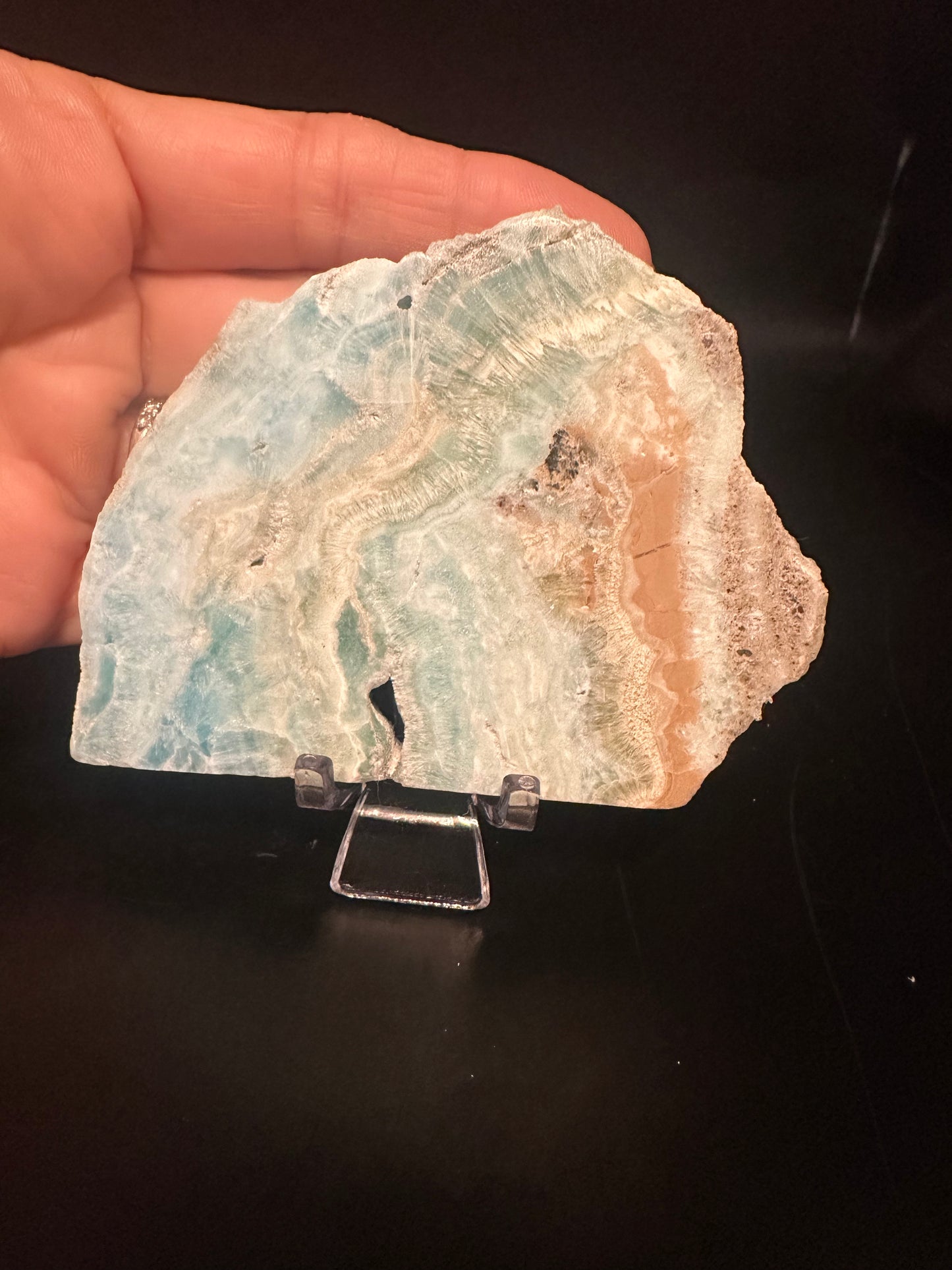 Blue Aragonite Slab