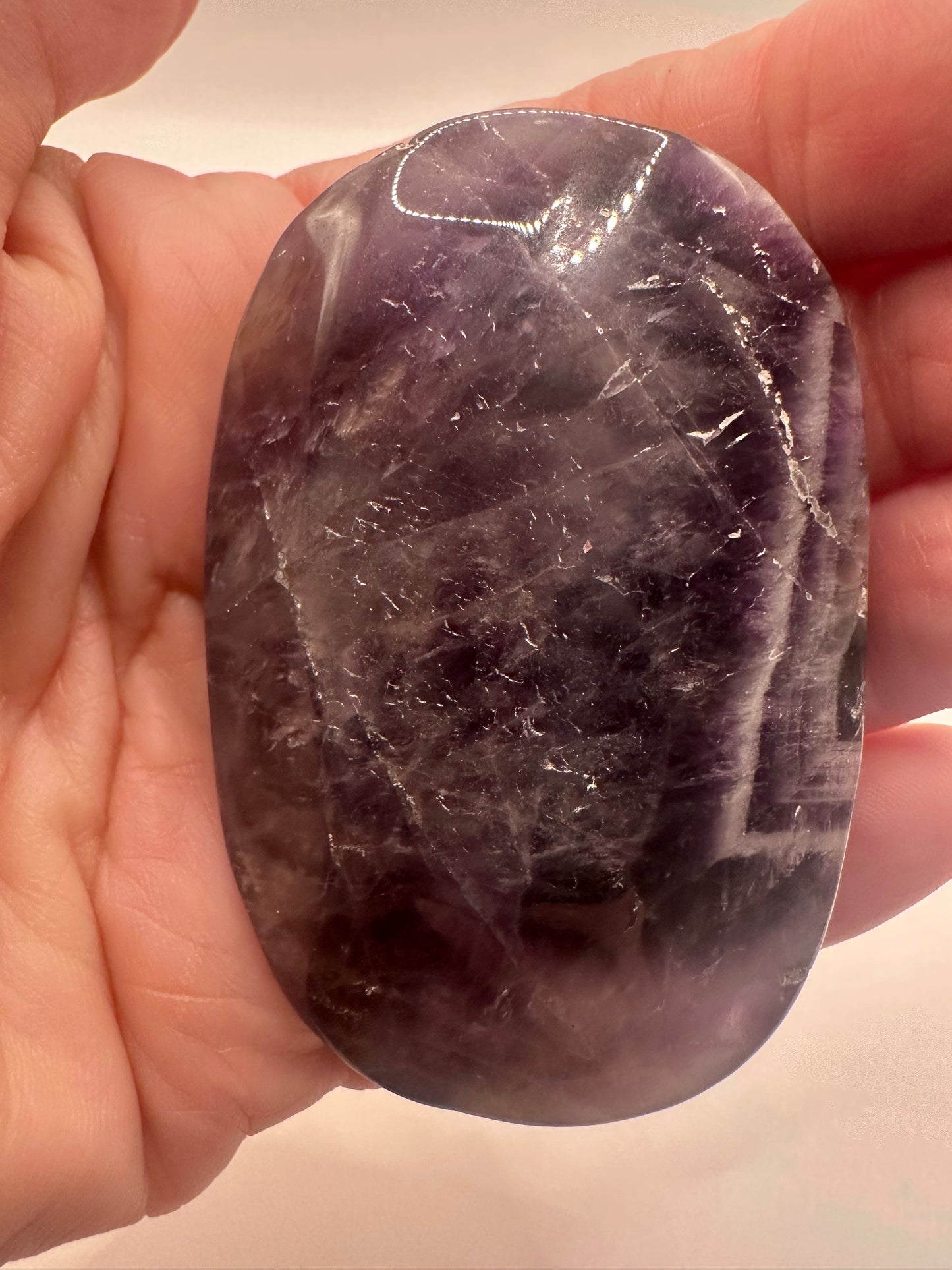 Amethyst Palm Stones