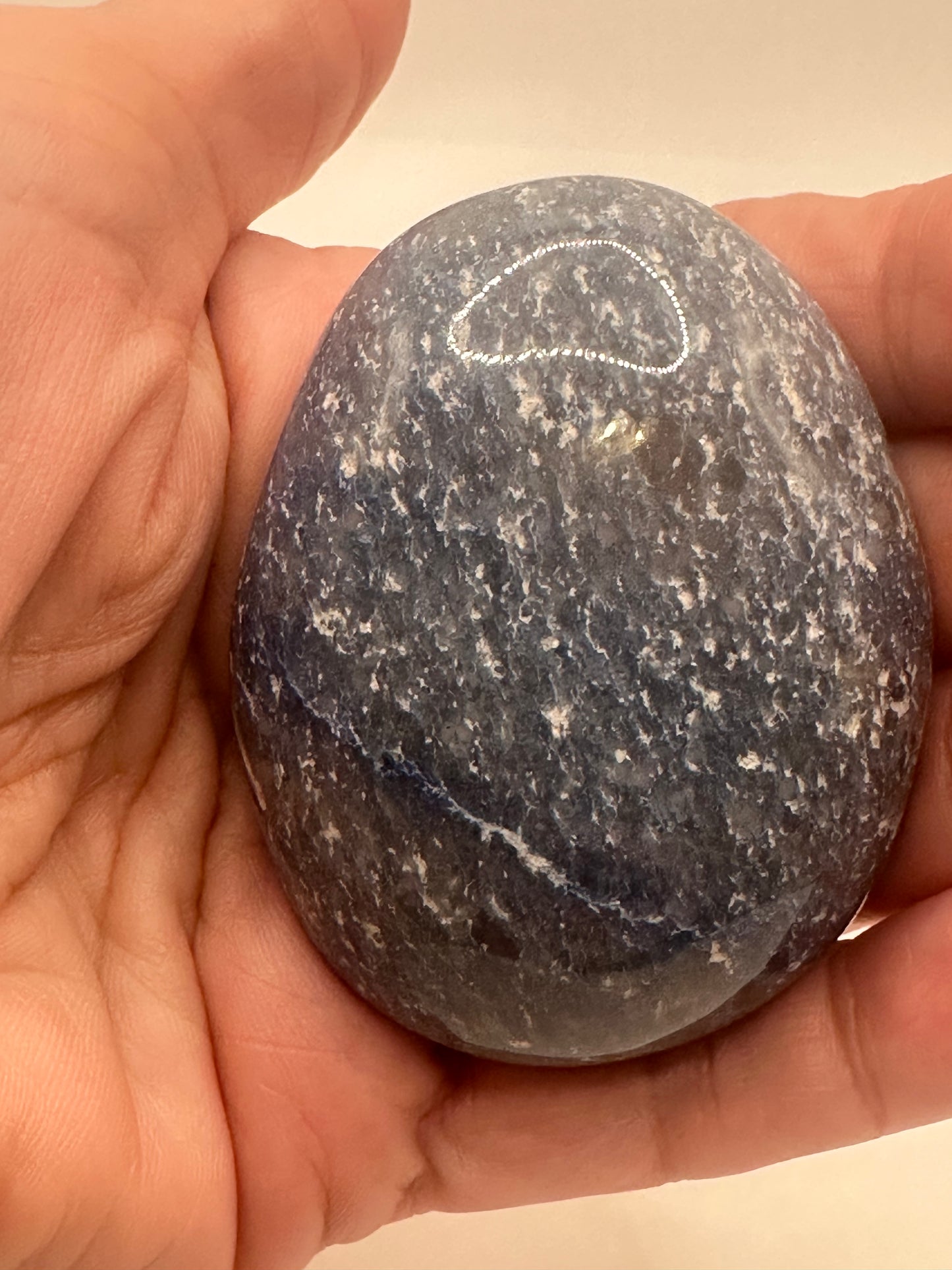 Blue Aventurine Palm Stones