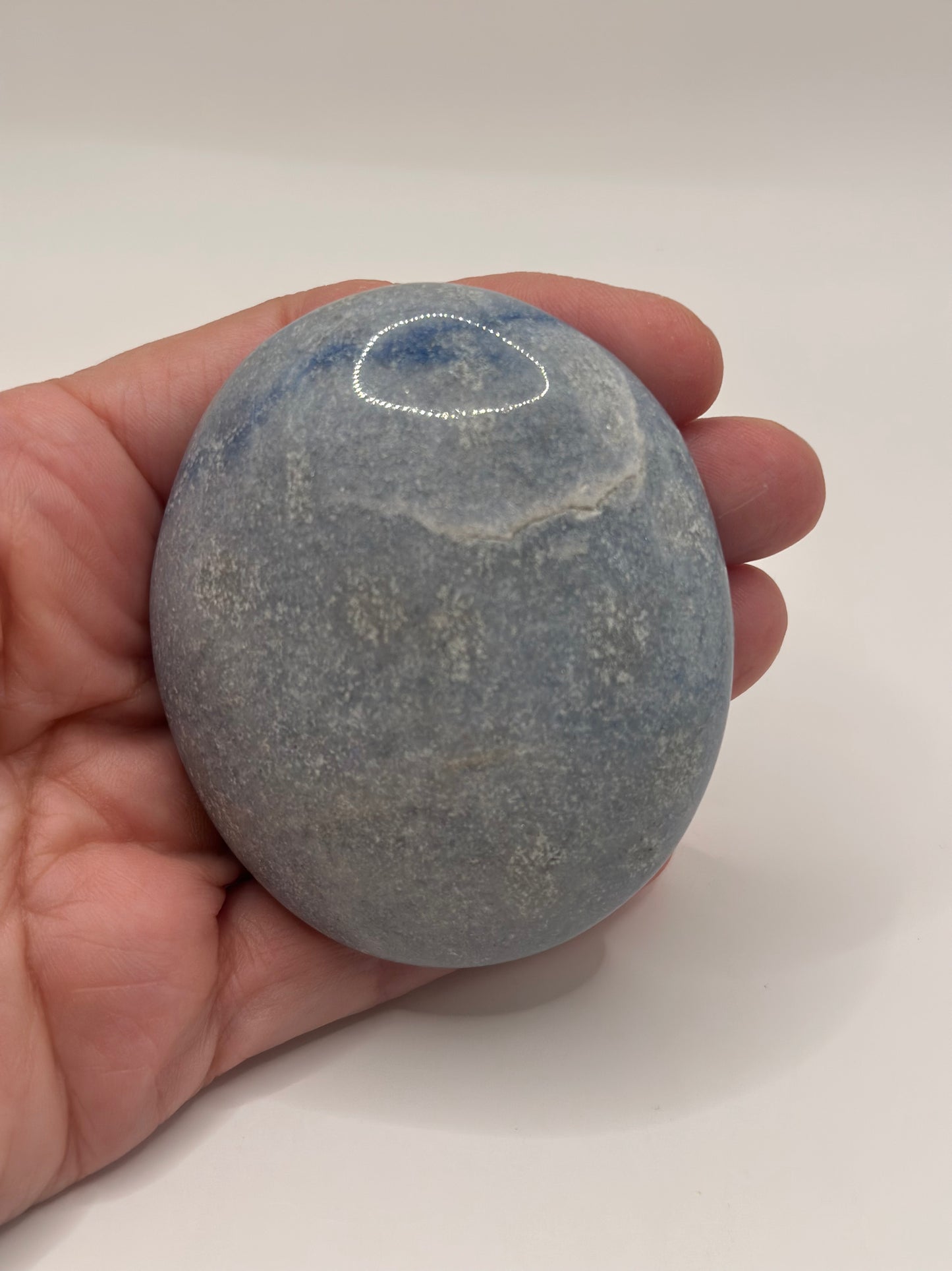 Blue Aventurine Palm Stones