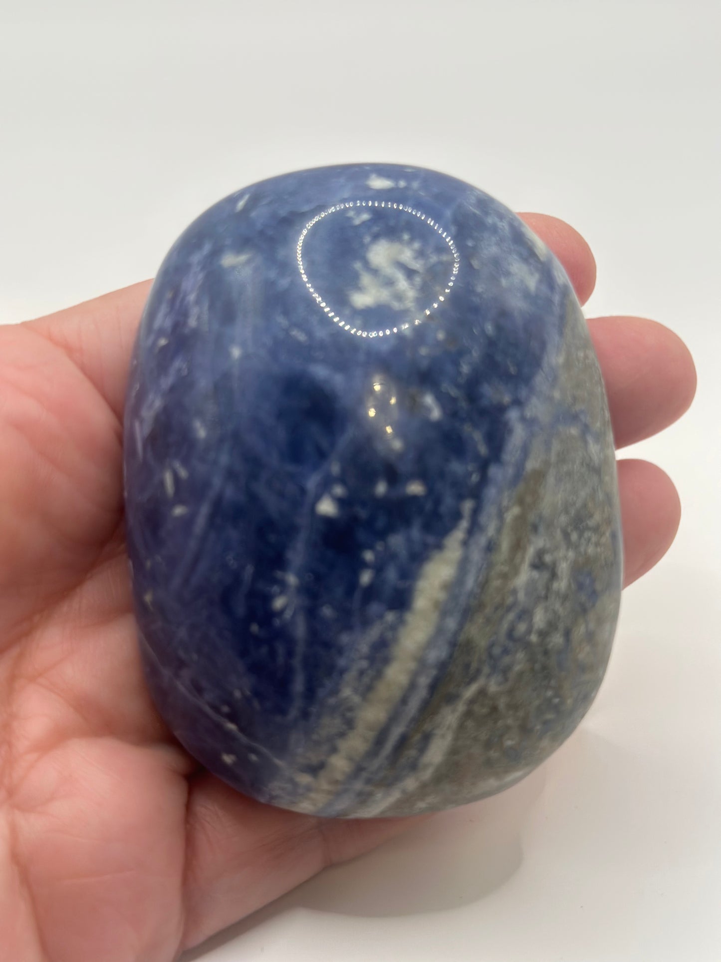 Sodalite Palm Stones