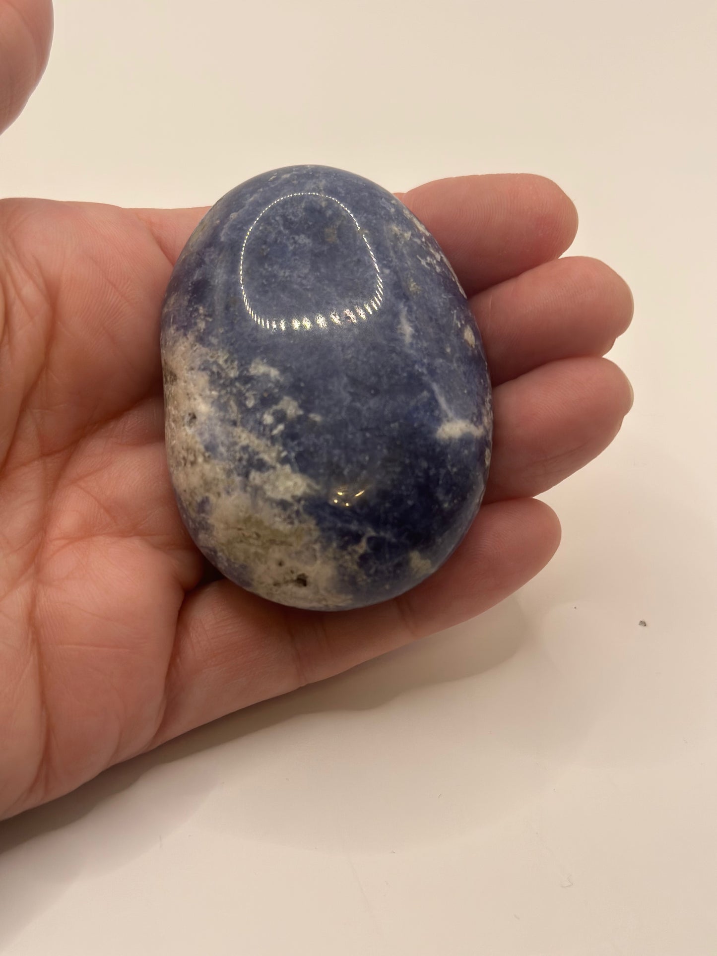 Sodalite Palm Stones