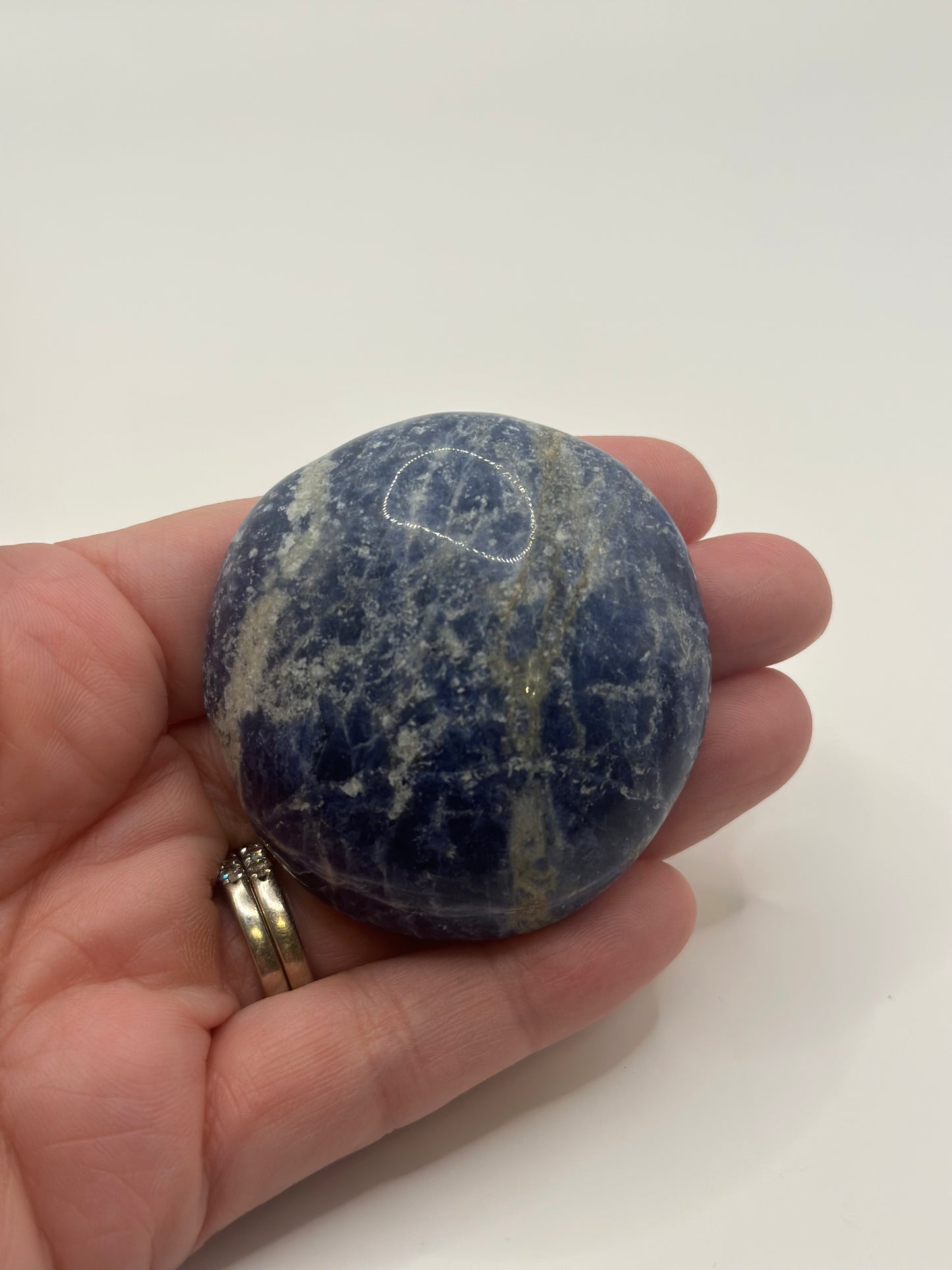 Sodalite Palm Stones