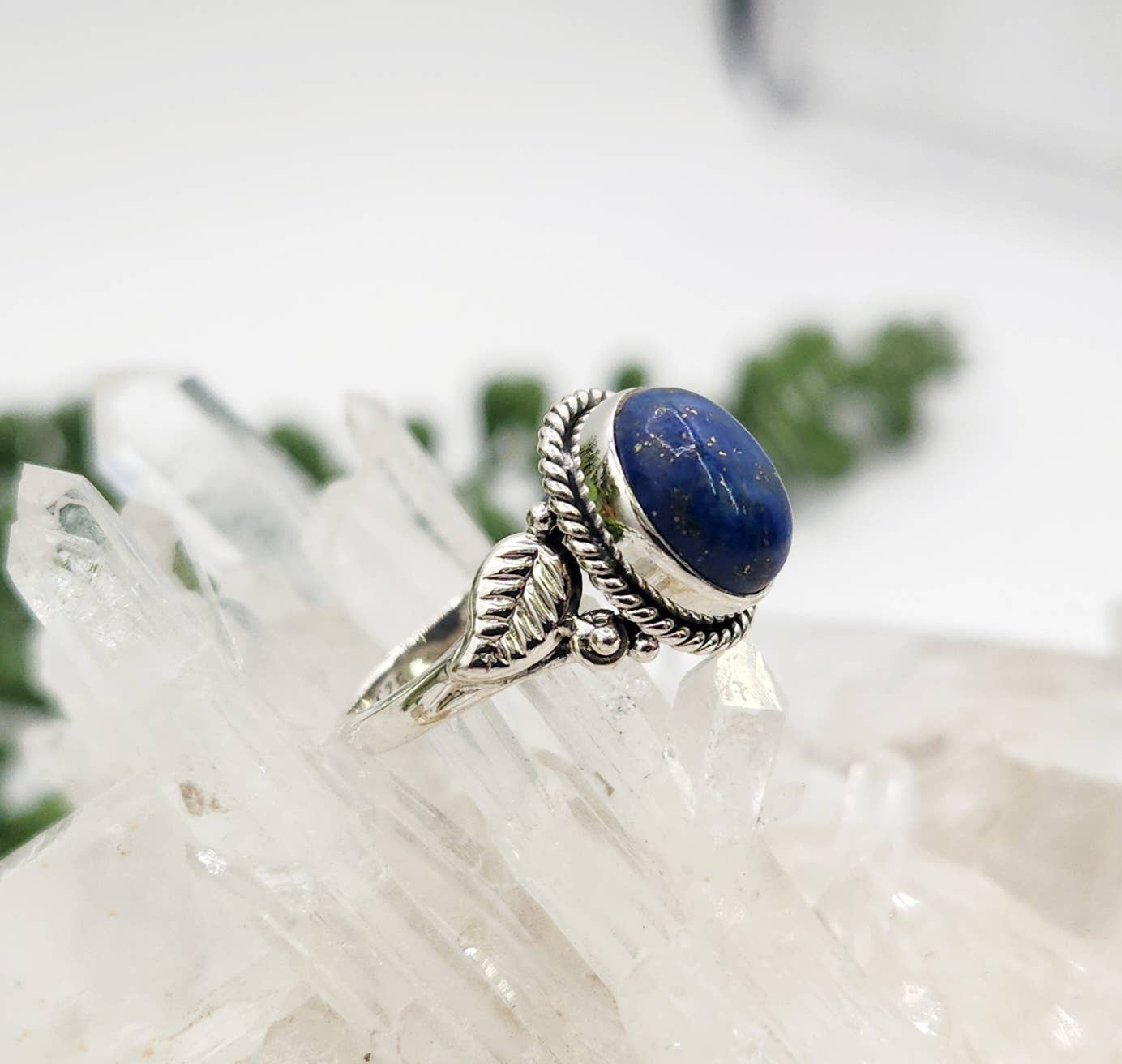 Lapis Lazuli Gemstone Sterling Silver (925) Ring
