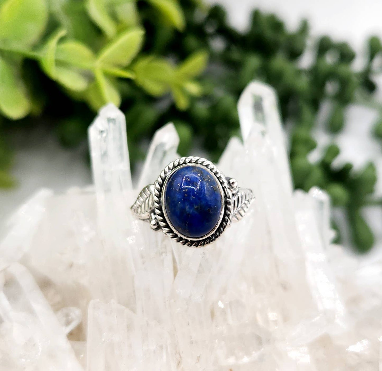 Lapis Lazuli Gemstone Sterling Silver (925) Ring